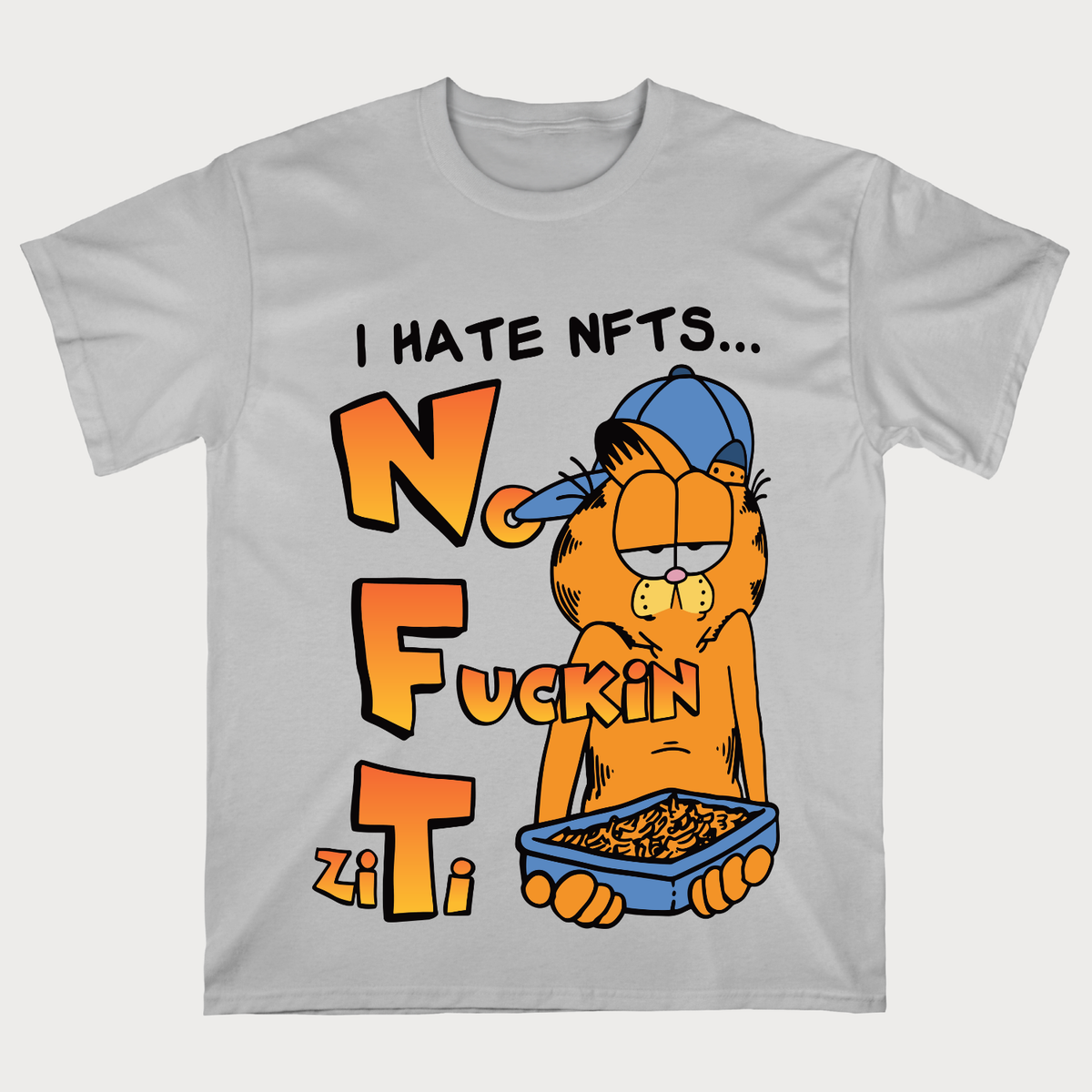 Garfield 'I Hate N.F.T.s' Graphic Tee