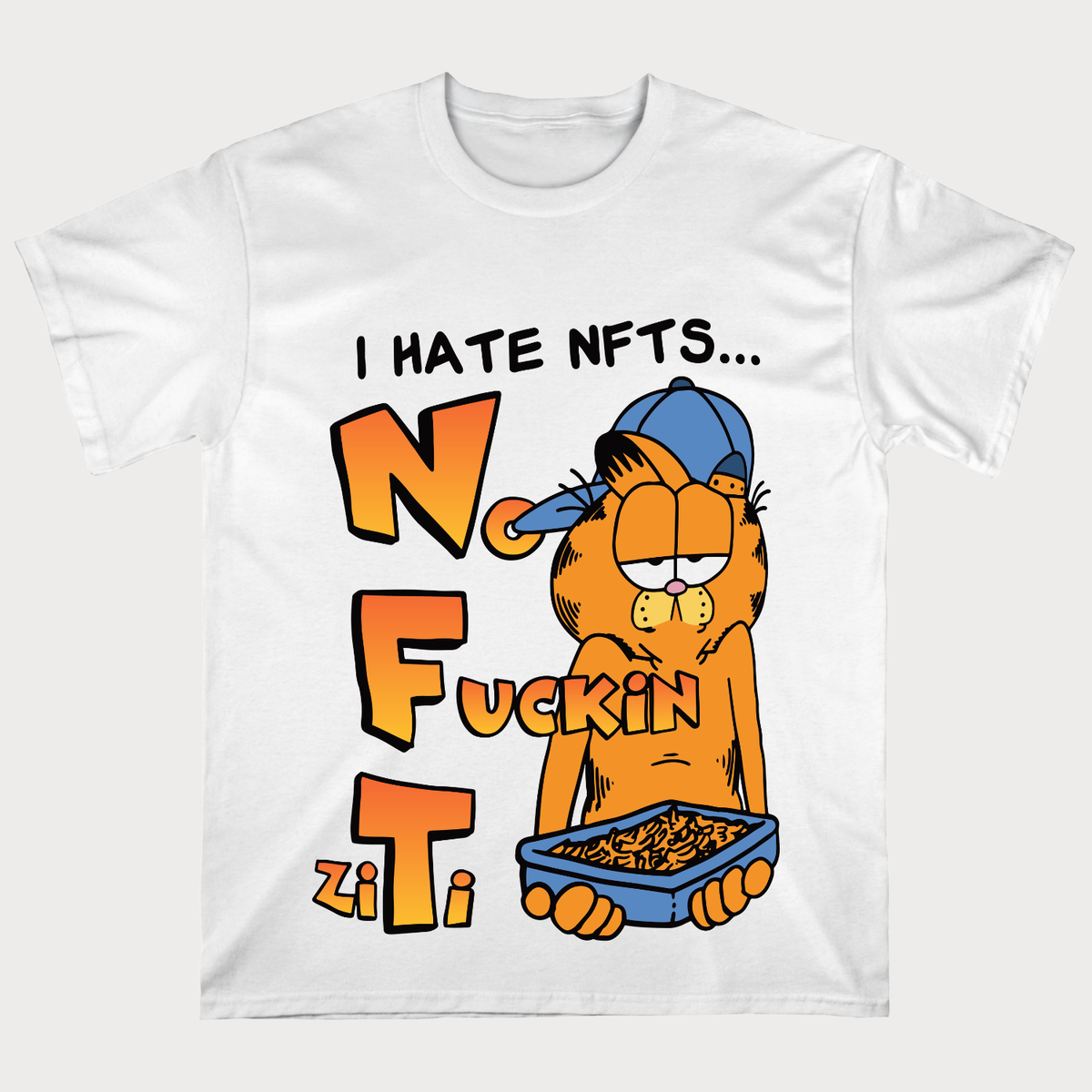 Garfield 'I Hate N.F.T.s' Graphic Tee