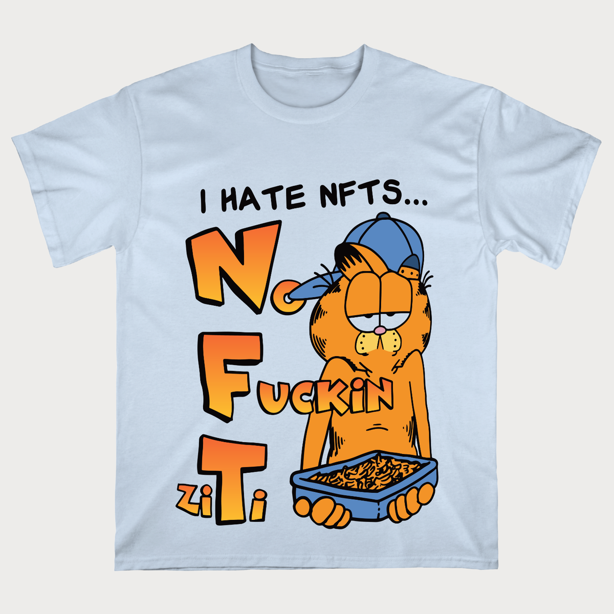 Garfield 'I Hate N.F.T.s' Graphic Tee
