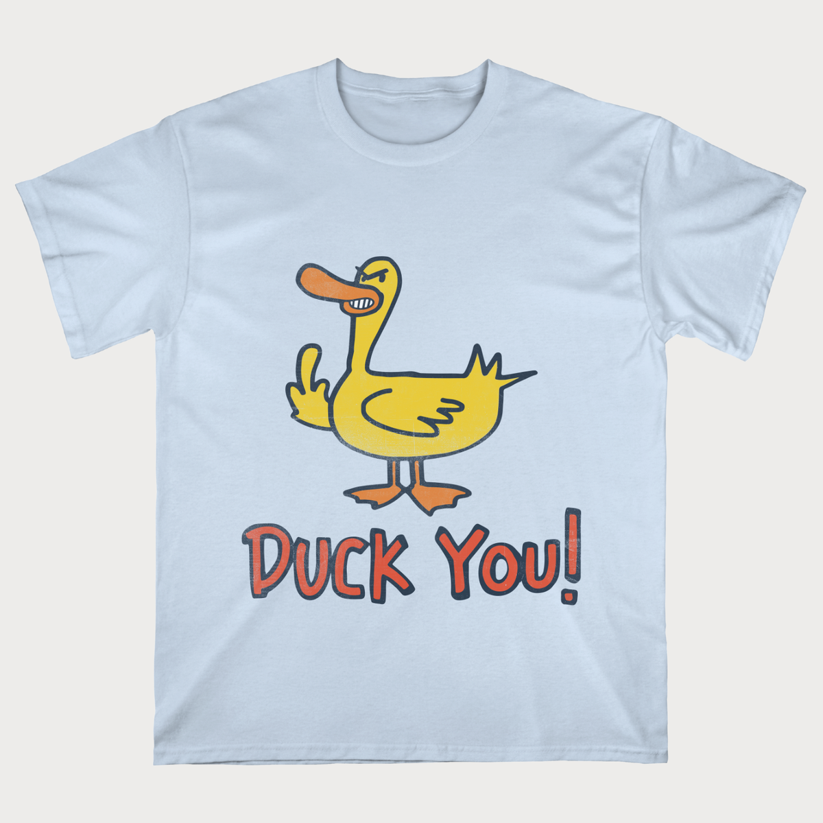 Duck You! Funny Rude Duck Meme T-Shirt