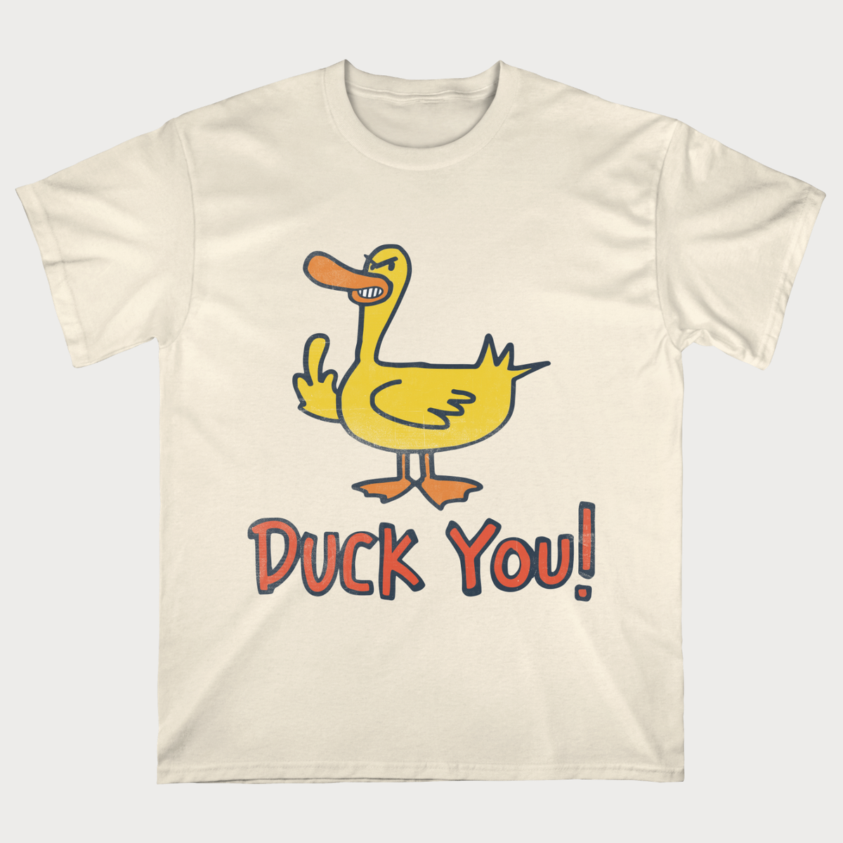 Duck You! Funny Rude Duck Meme T-Shirt