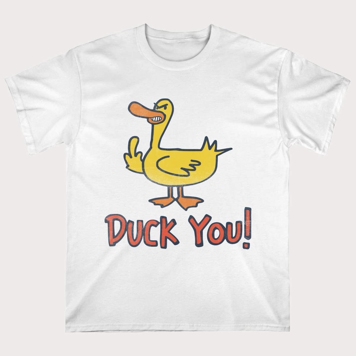 Duck You! Funny Rude Duck Meme T-Shirt