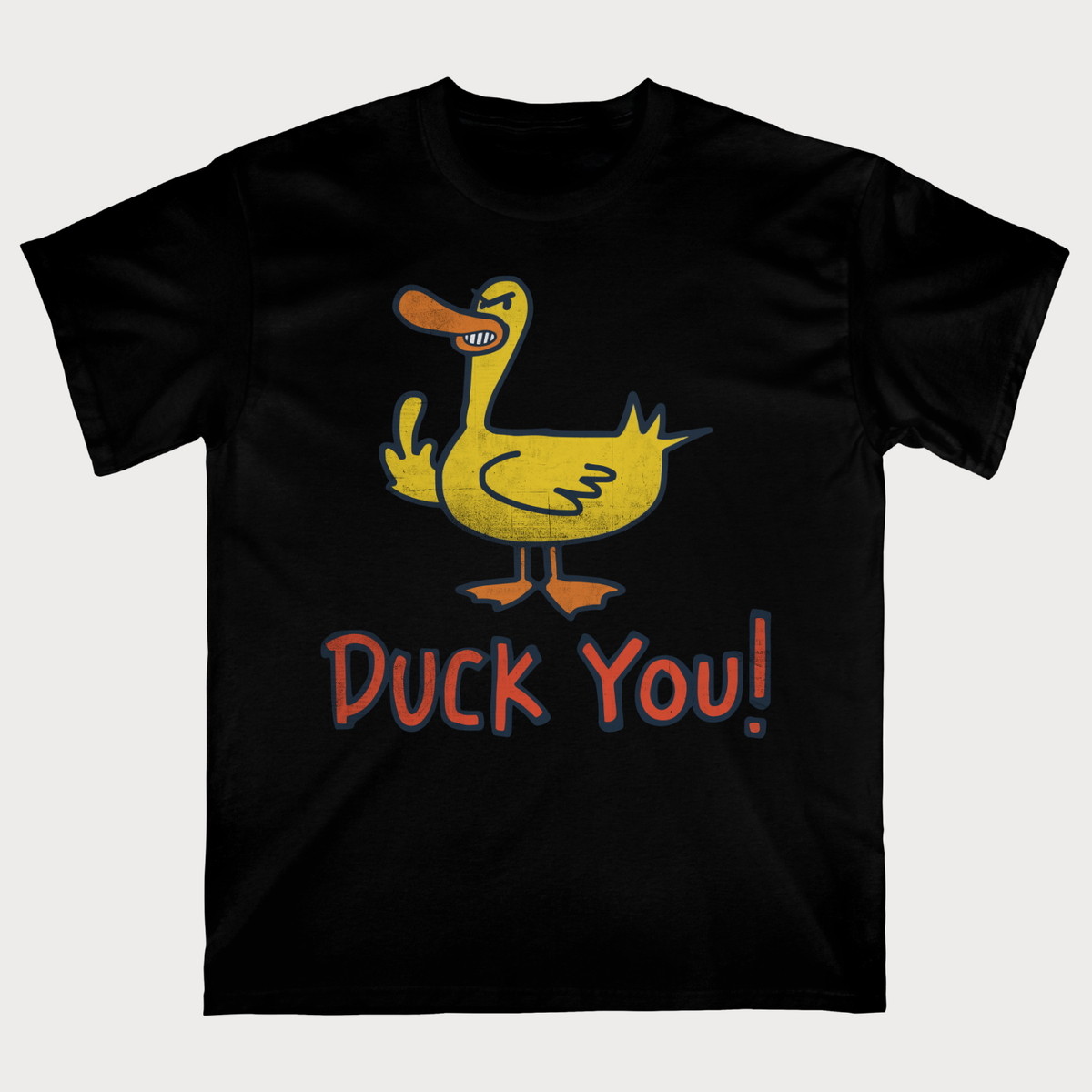 Duck You! Funny Rude Duck Meme T-Shirt