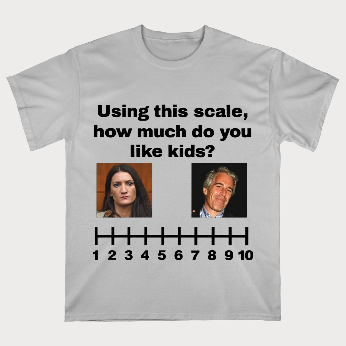 Using this scale, how much do you like kids? T-Shirt