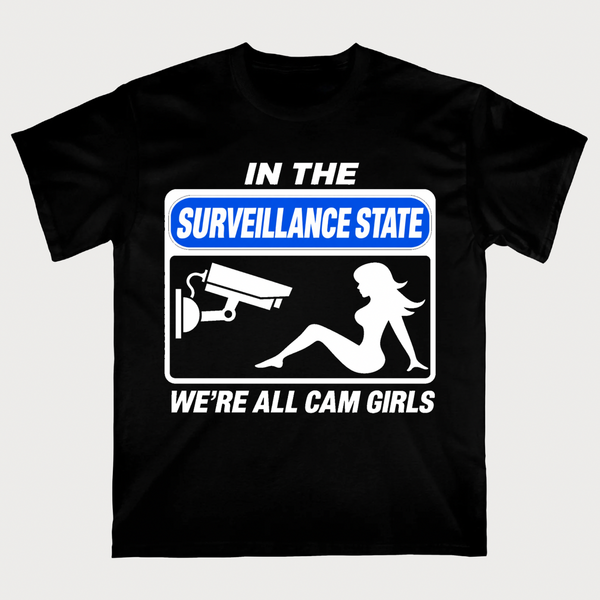 In The Surveillance State, We're All Cam Girls T-Shirt