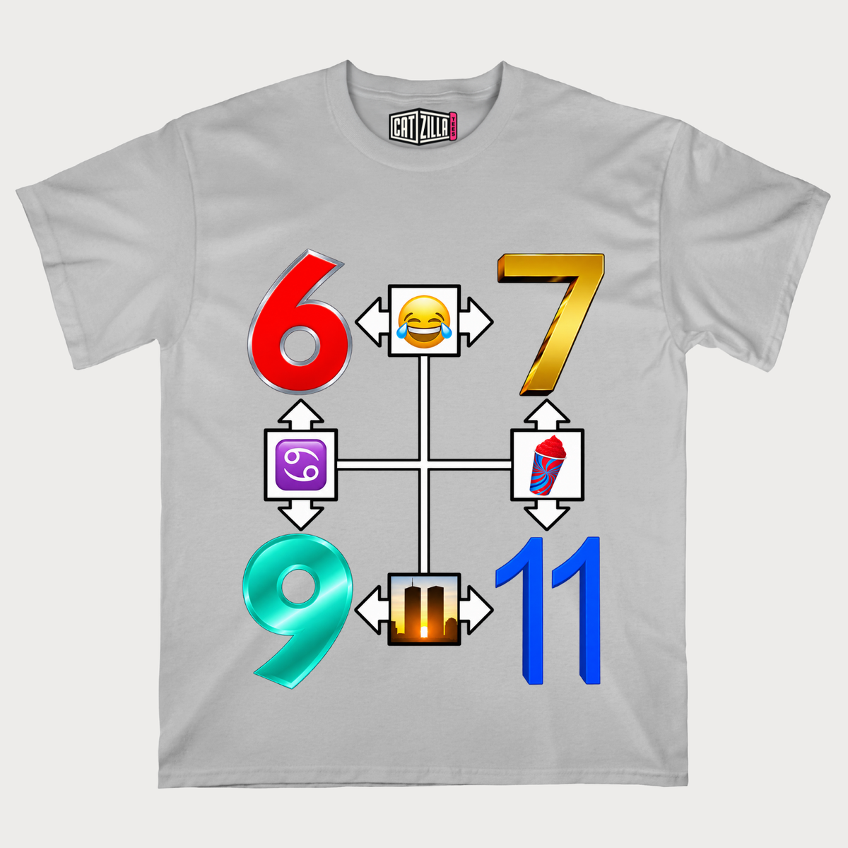 6-7, 69, 9/11 T-Shirt