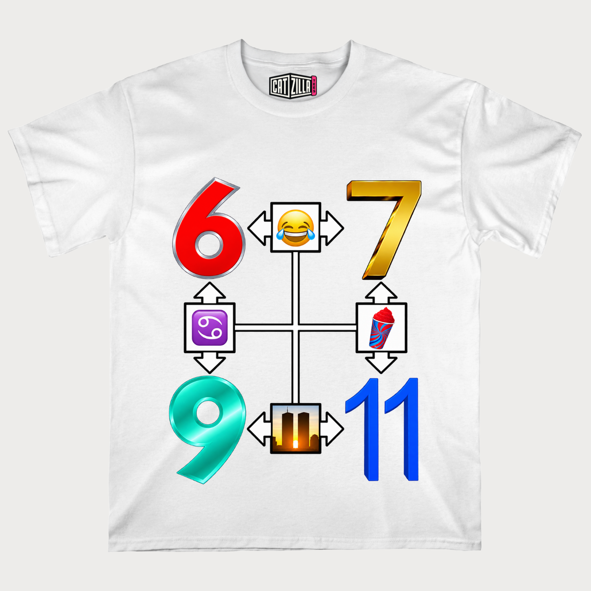 6-7, 69, 9/11 T-Shirt