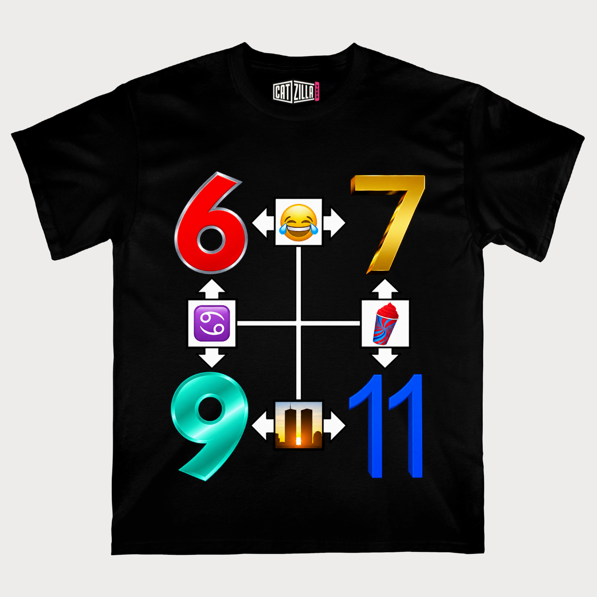 6-7, 69, 9/11 T-Shirt