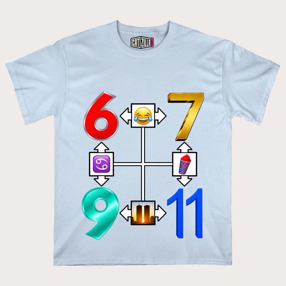 6-7, 69, 9/11 T-Shirt