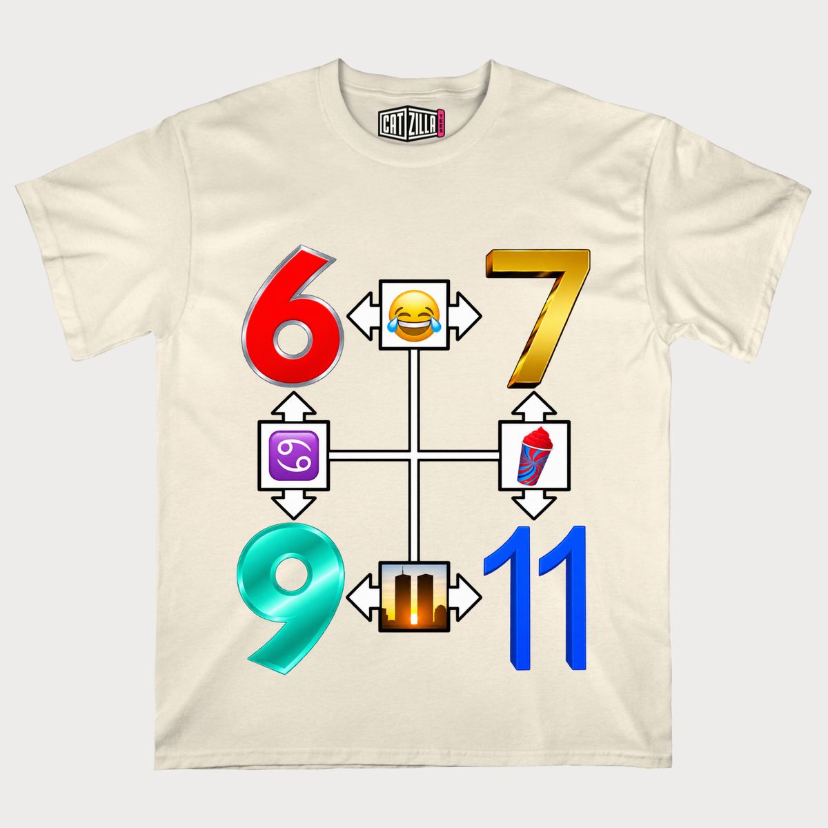 6-7, 69, 9/11 T-Shirt