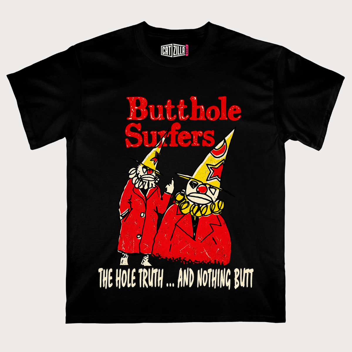 Butthole Surfers The Hole Truth...and Nothing Butt Retro Rock T‑Shirt