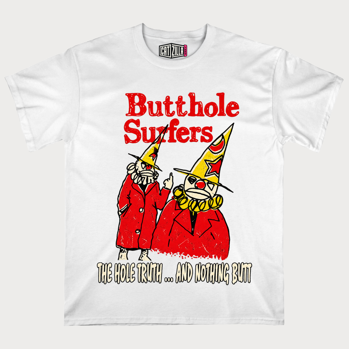 Butthole Surfers The Hole Truth...and Nothing Butt Retro Rock T‑Shirt