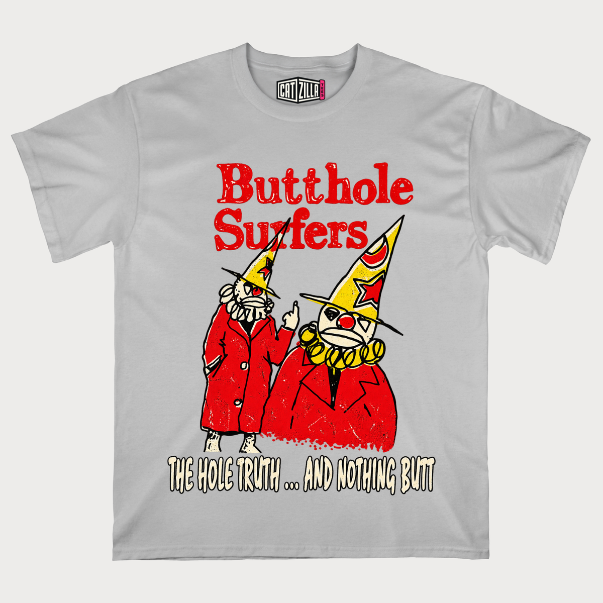 Butthole Surfers The Hole Truth...and Nothing Butt Retro Rock T‑Shirt