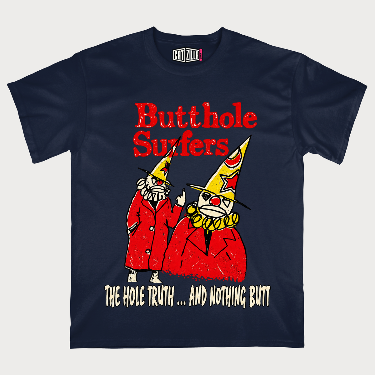 Butthole Surfers The Hole Truth...and Nothing Butt Retro Rock T‑Shirt