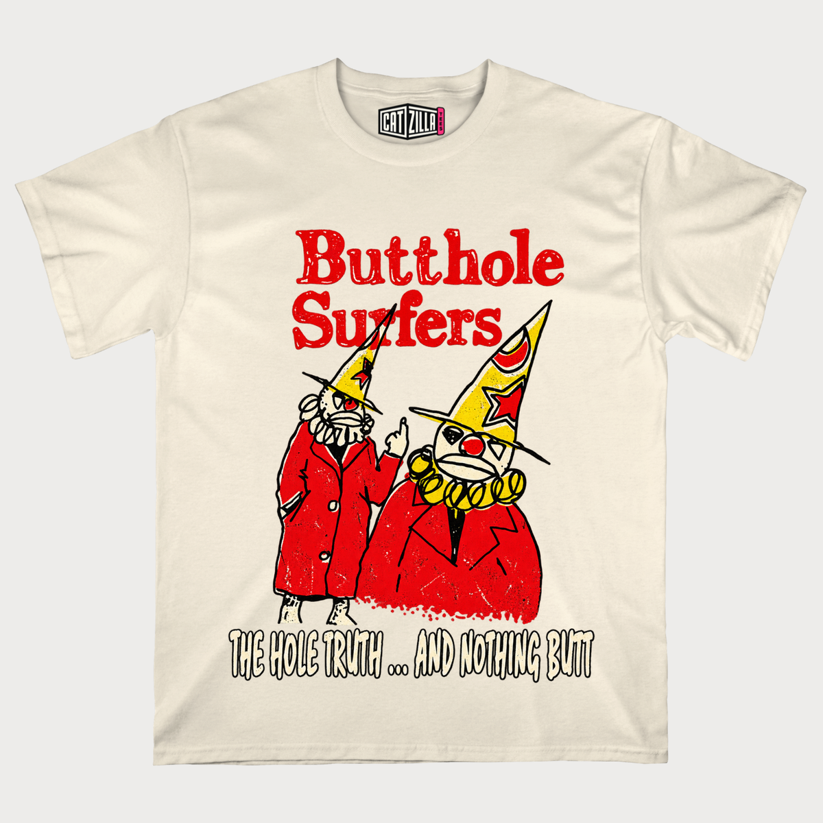 Butthole Surfers The Hole Truth...and Nothing Butt Retro Rock T‑Shirt