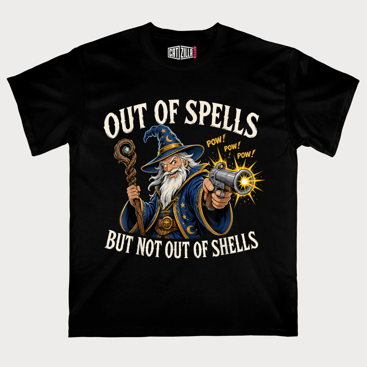 Out of Spells but Not Out of Shells T-Shirt