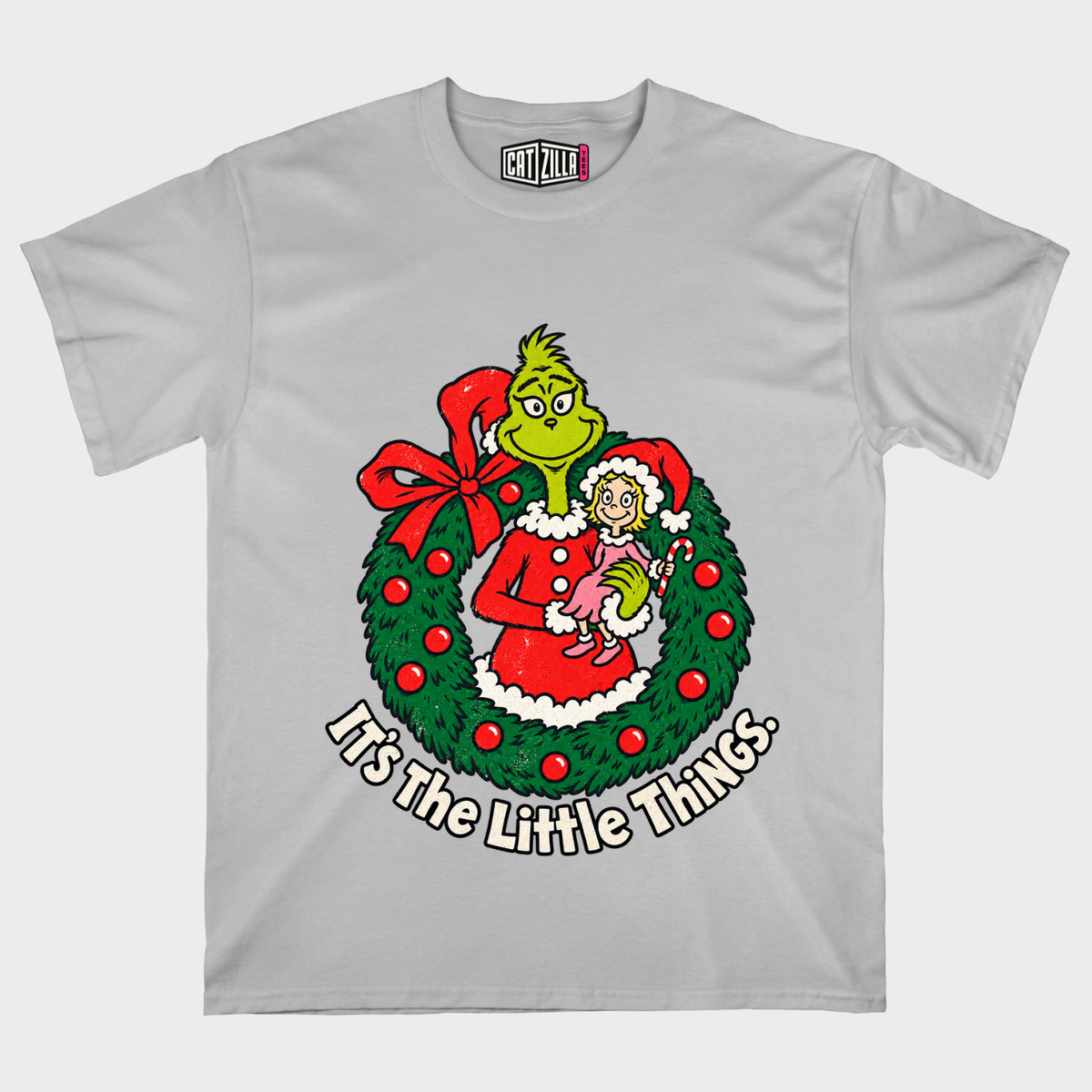 Women's It's the Little Things Grinch Long Sleeve Crusher T-shirt