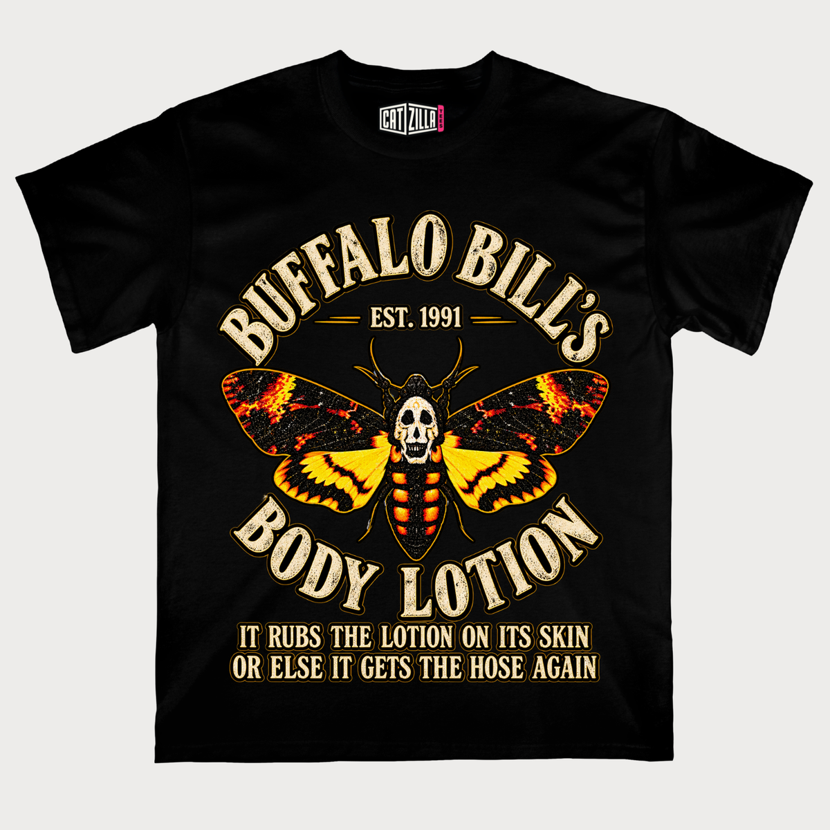 Buffalo Bill’s Body Lotion Moth Graphic T-Shirt