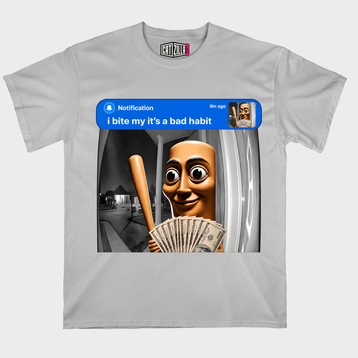I bite my tung it’s a bad habit  Shirt