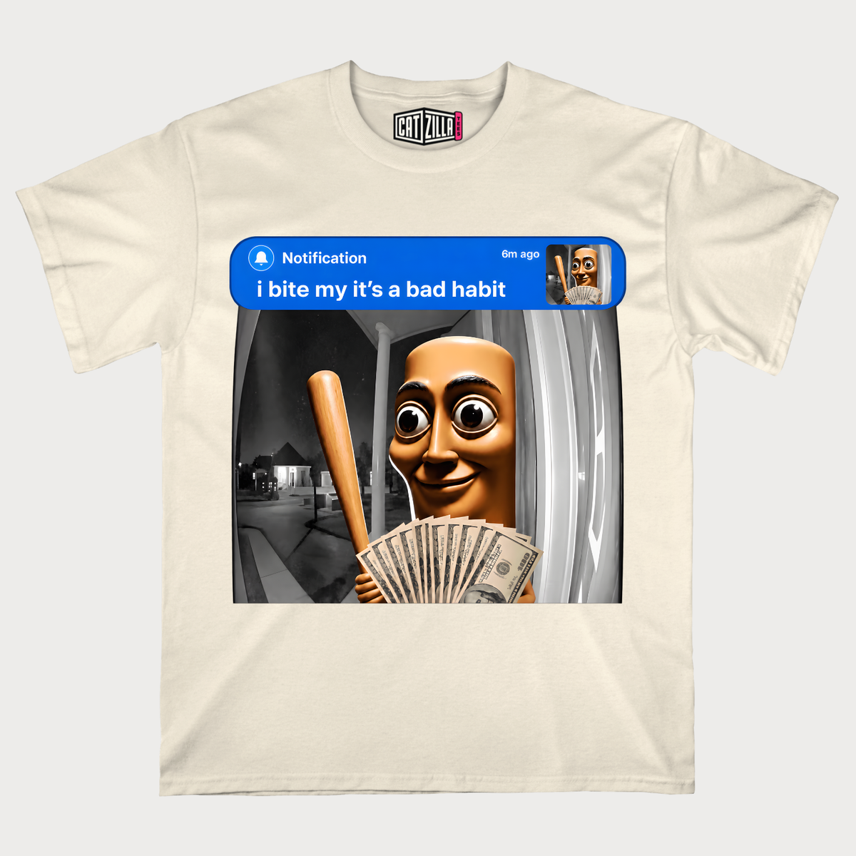 I bite my tung it’s a bad habit  Shirt