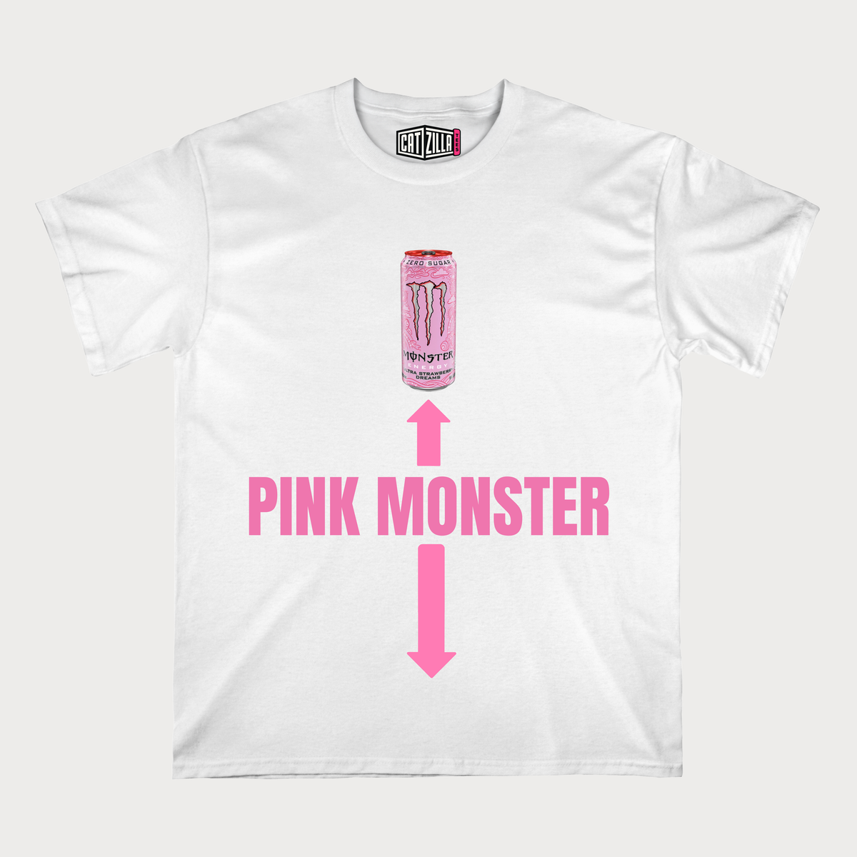 Pink Monster Energy Drink T-Shirt