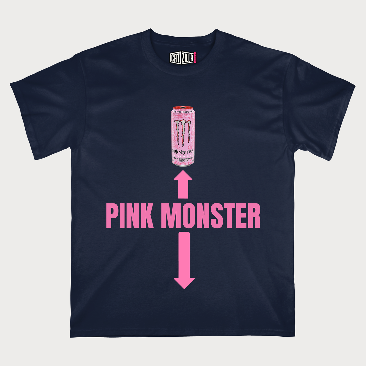Pink Monster Energy Drink T-Shirt