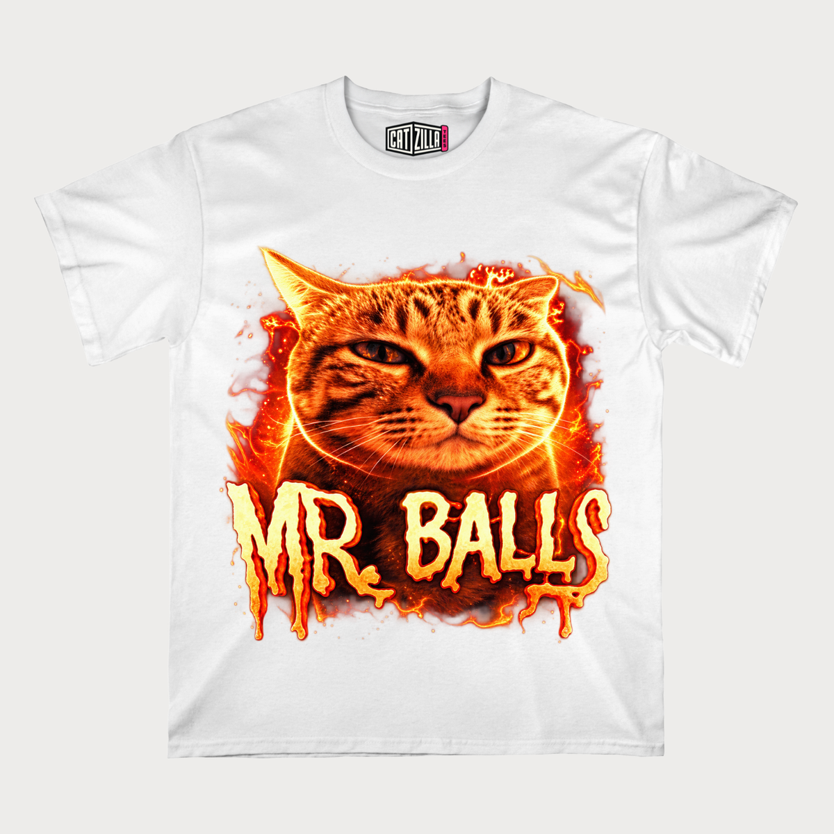 Mr. Balls Funny Cat T-Shirt