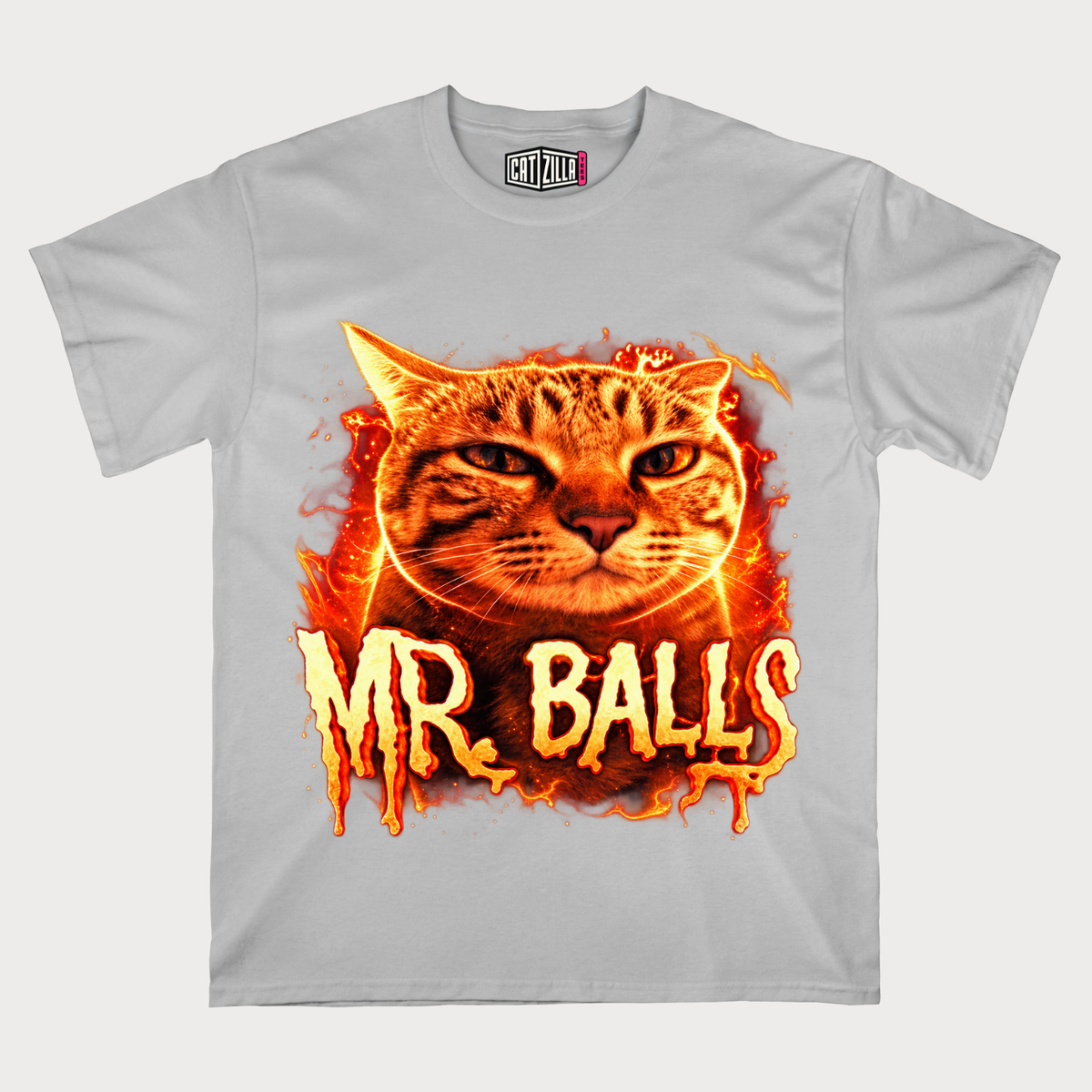 Mr. Balls Funny Cat T-Shirt