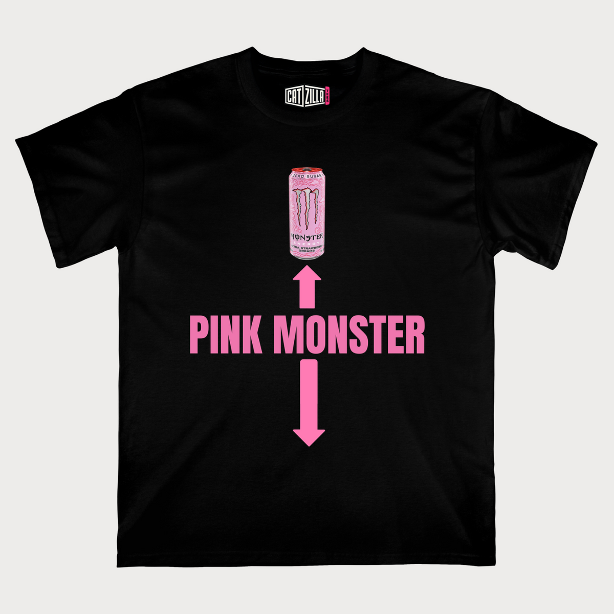 Pink Monster Energy Drink T-Shirt