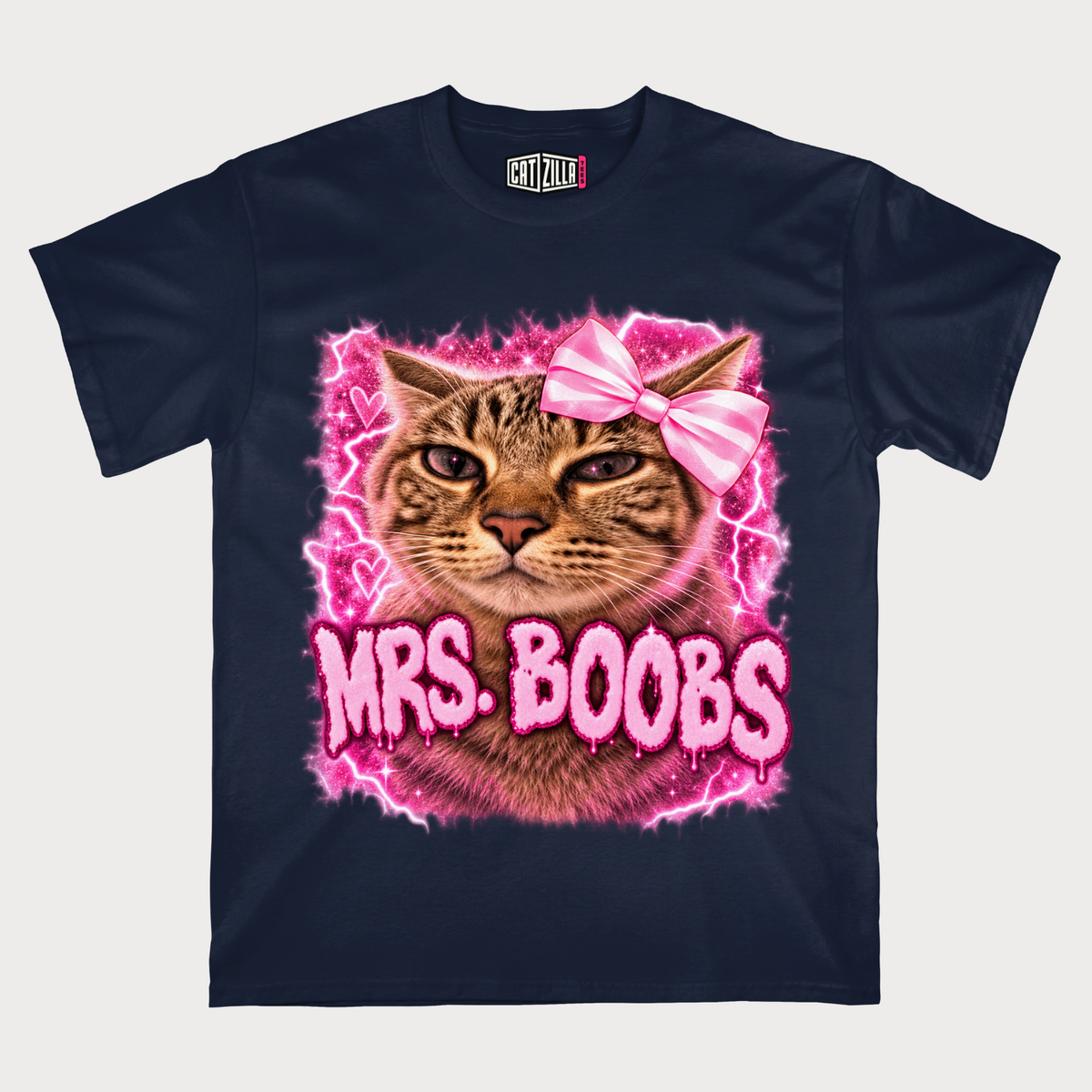 Mrs. Boobs Cat T-Shirt